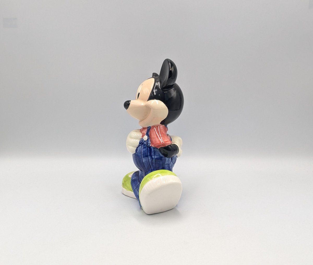 ディズニー ミッキーマウス 陶磁器製 貯金箱 NICHITEN ヴィンテージ