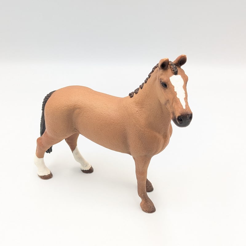シュライヒ 動物フィギュア ハノーバー 馬 オス フィギュア