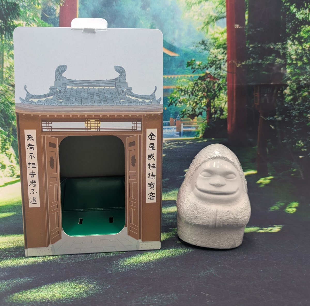 スタジオジブリ ジブリパーク 千と千尋の神隠し 稲楼門 石人 鑑賞置物