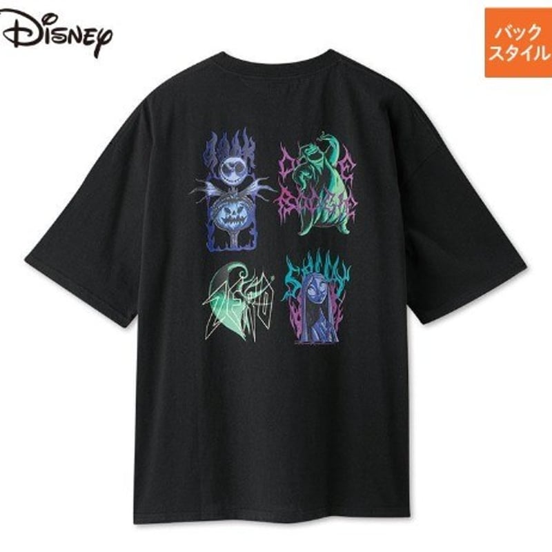 ディズニー ナイトメアビフォアクリスマス 半袖 Tシャツ Lサイズ