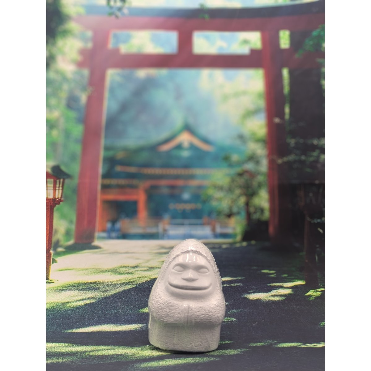 スタジオジブリ ジブリパーク 千と千尋の神隠し 稲楼門 石人 鑑賞置物