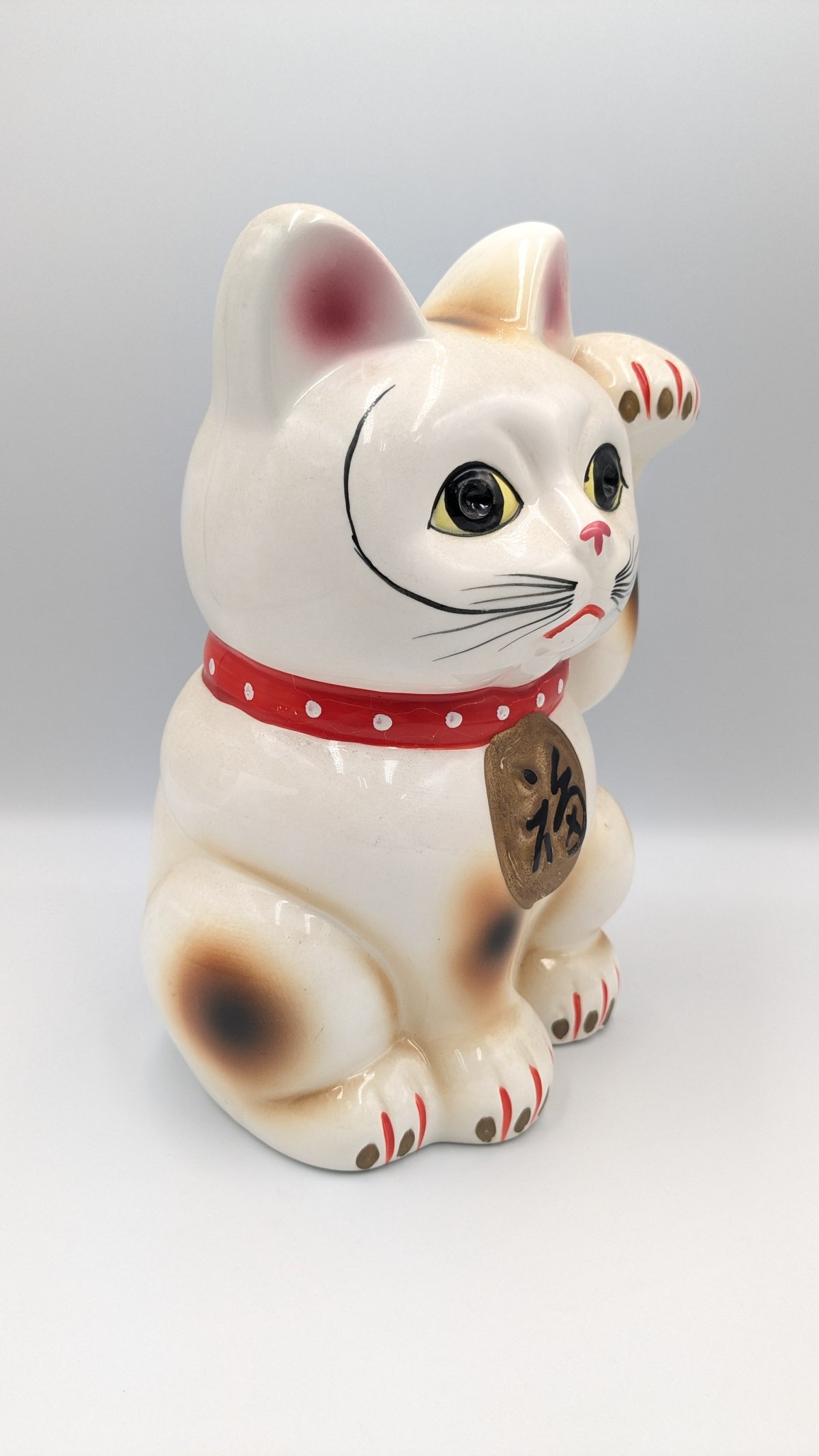 縁起物 招き猫 貯金箱 置物 インテリア レトロ | よしつねの秘密基地