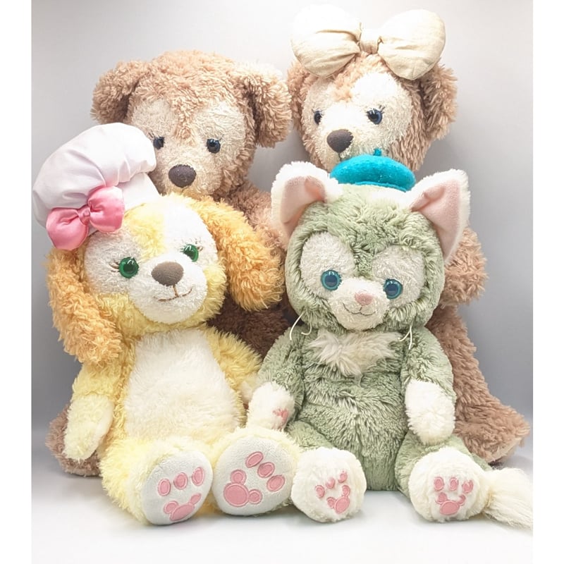 ディズニー ダッフィーフレンズ ぬいぐるみ おまとめ 4種セット