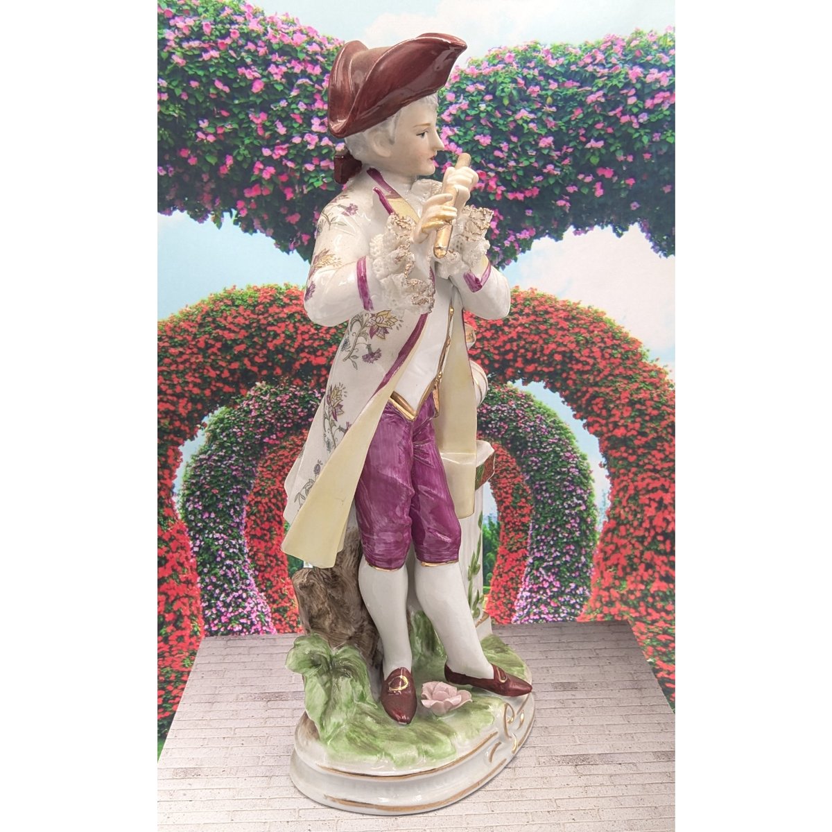 レースドール 陶器 置物 陶器人形 アンティーク人形 西洋アンティーク