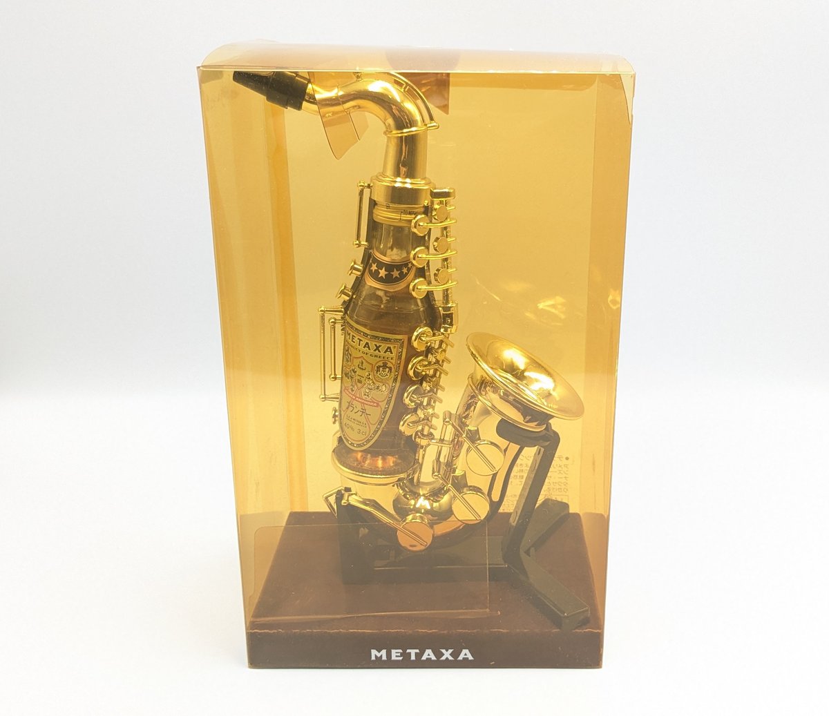 METAXA ミニボトル テナーサックスセット セブンスター ゴールドラベル 
