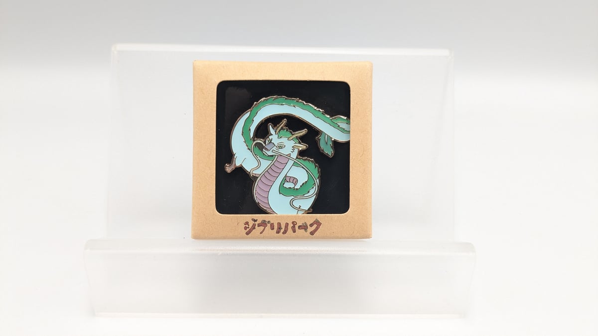 ジブリパーク限定 ピンバッジ 3種セット 千と千尋の神隠し ハク竜 坊