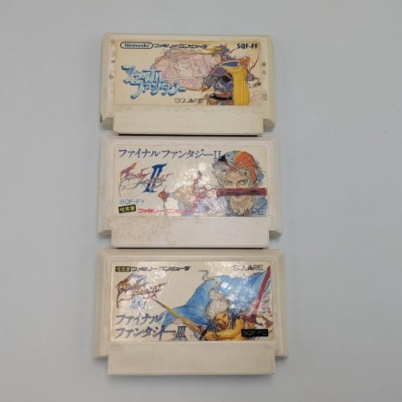 ファイナルファンタジー1.2.3セット ファイナルファンタジー Ⅰ Ⅱ Ⅲ ファミコンソフト 3本セット FF 1 2