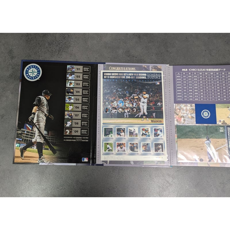 イチロー 記録達成記念プレミアムフレーム切手セット | よしつねの秘密基地
