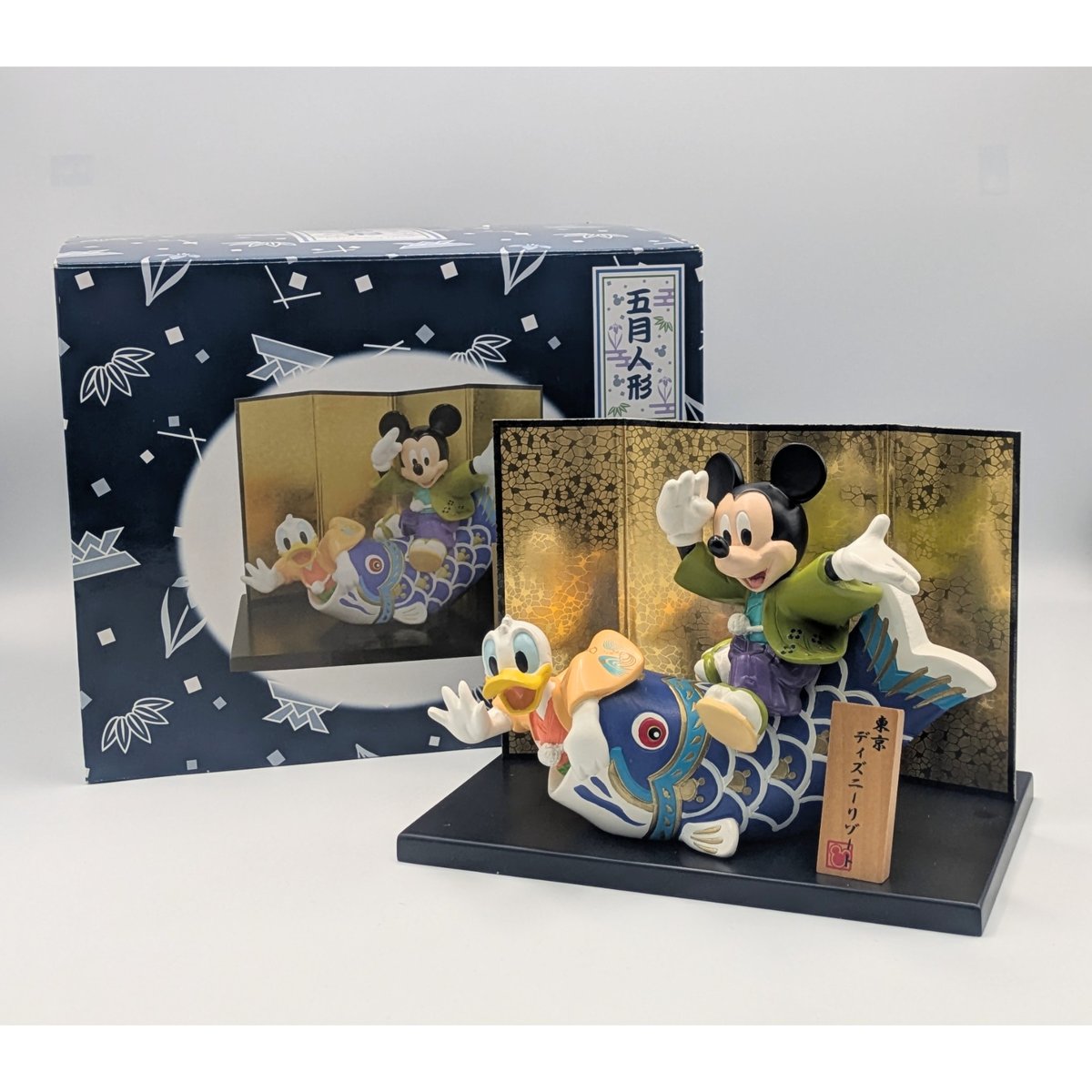 【東京ディズニーリゾート限定】　五月人形　ミッキー ＆ ドナルド　鯉のぼり 東京ディズニーリゾート限定 五月人形 ミッキー＆ドナルド 鯉のぼり 兜