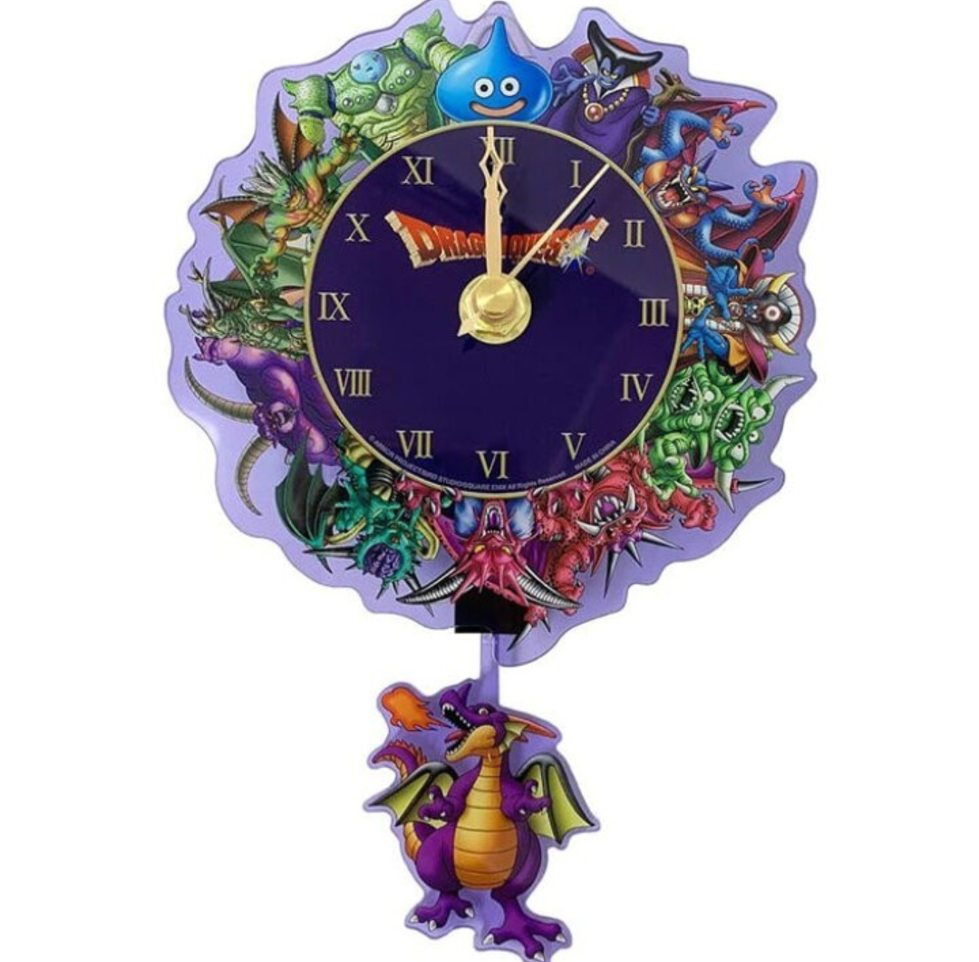 【新品・未使用】ドラゴンクエスト パネル時計 壁掛け時計 Gakken ドラゴンクエスト AM 壁掛け時計 歴代魔王大集結 | よしつねの秘密基地