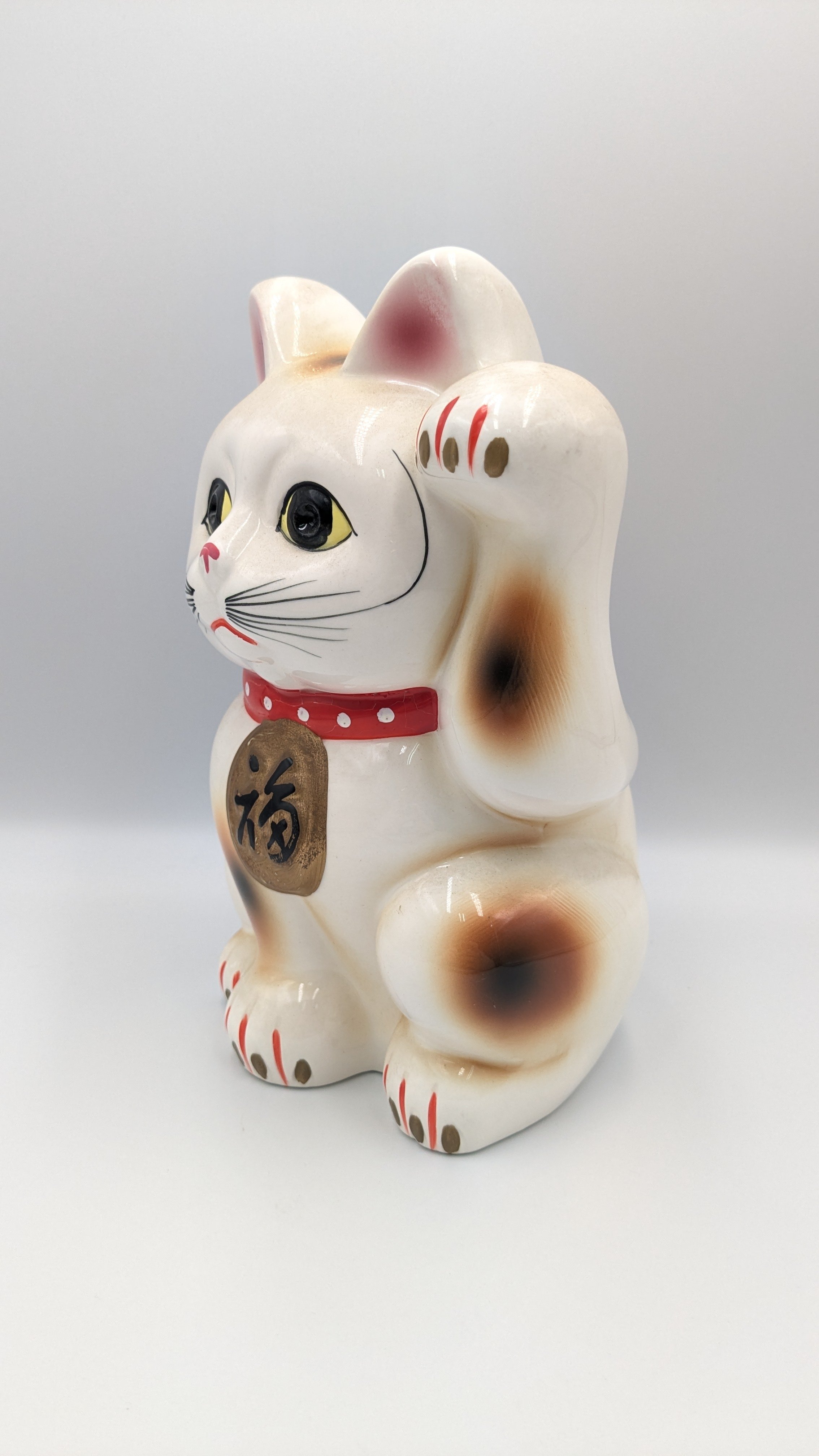 縁起物 招き猫 貯金箱 置物 インテリア レトロ | よしつねの秘密基地