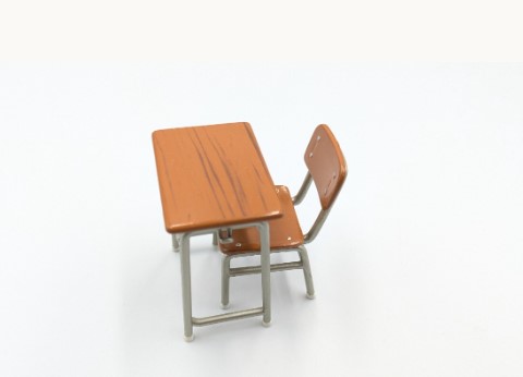 学校のおもいで　５８個　机・椅子２６セット他　　【メガハウス】 学習机 学習椅子 セット 学校机 勉強机 G2-D-GF223-S3（商品番号：59