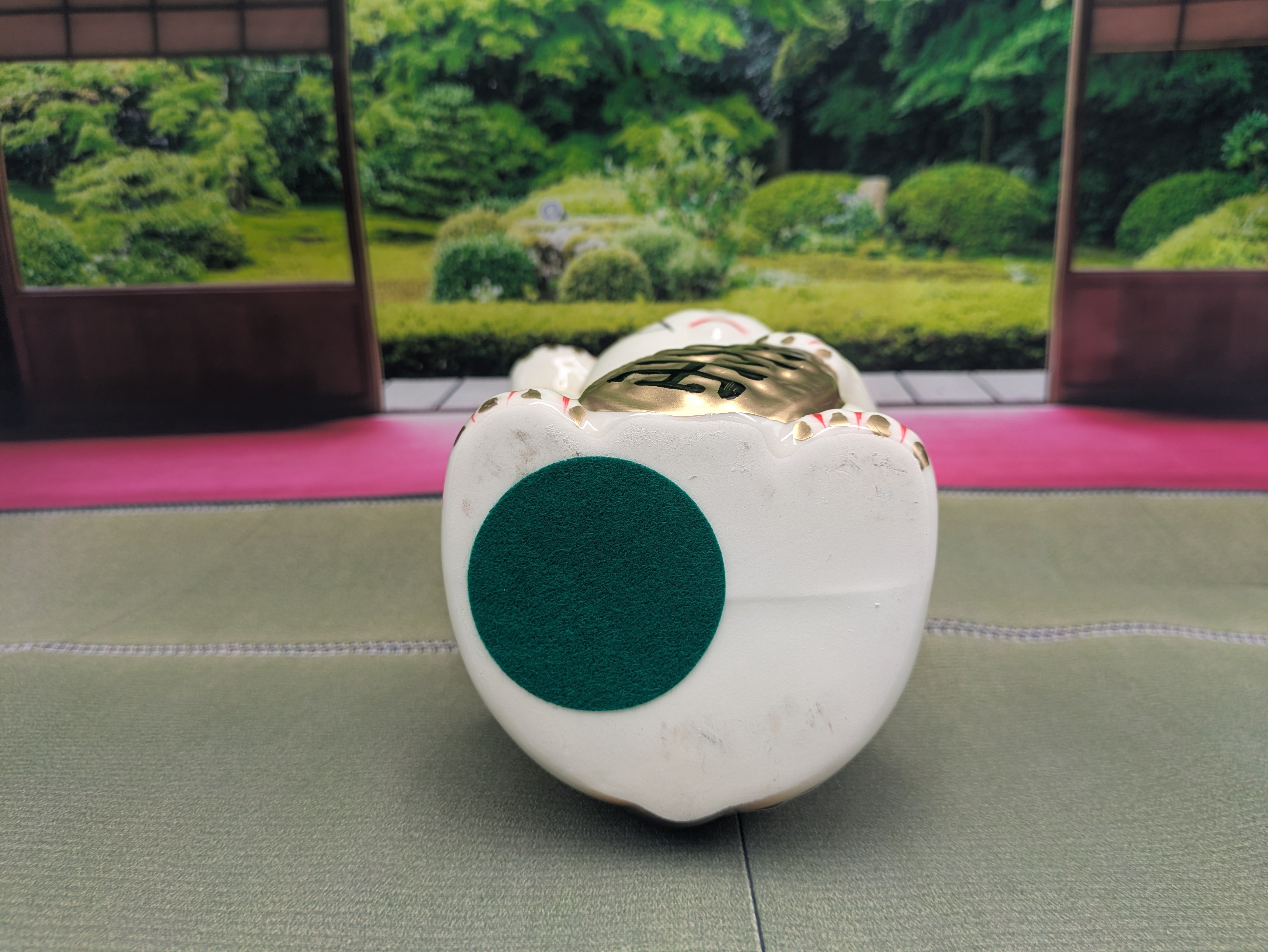 招き猫 貯金箱 縁起物 瀬戸焼 右手上げ 千万両 日本製 | よしつねの
