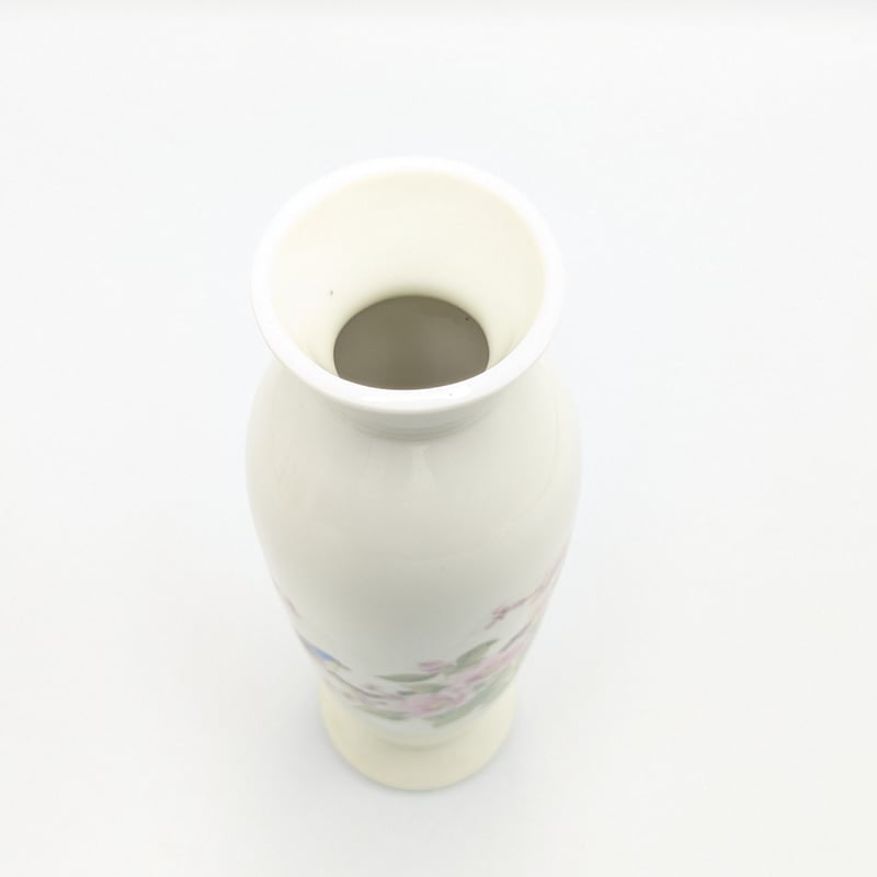 花瓶 フラワーベース アンティーク レトロ 花 鳥 2 | よしつねの秘密基地