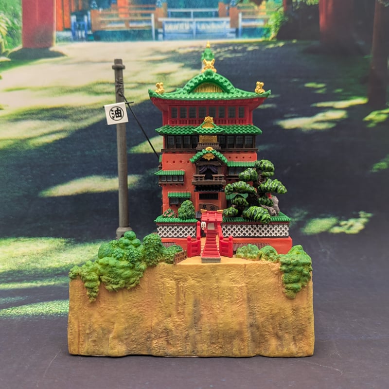 ジブリパーク限定 建物シリーズ 千と千尋の神隠し 油屋 ジオラマ