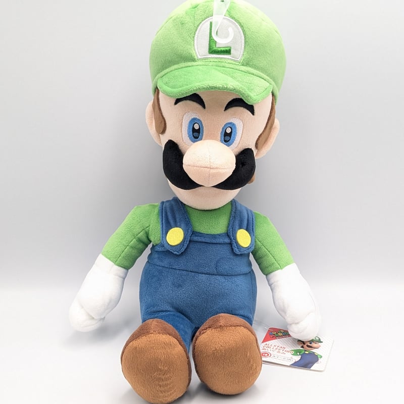 スーパーマリオブラザーズ ルイージ ぬいぐるみ M AC18 SUPER