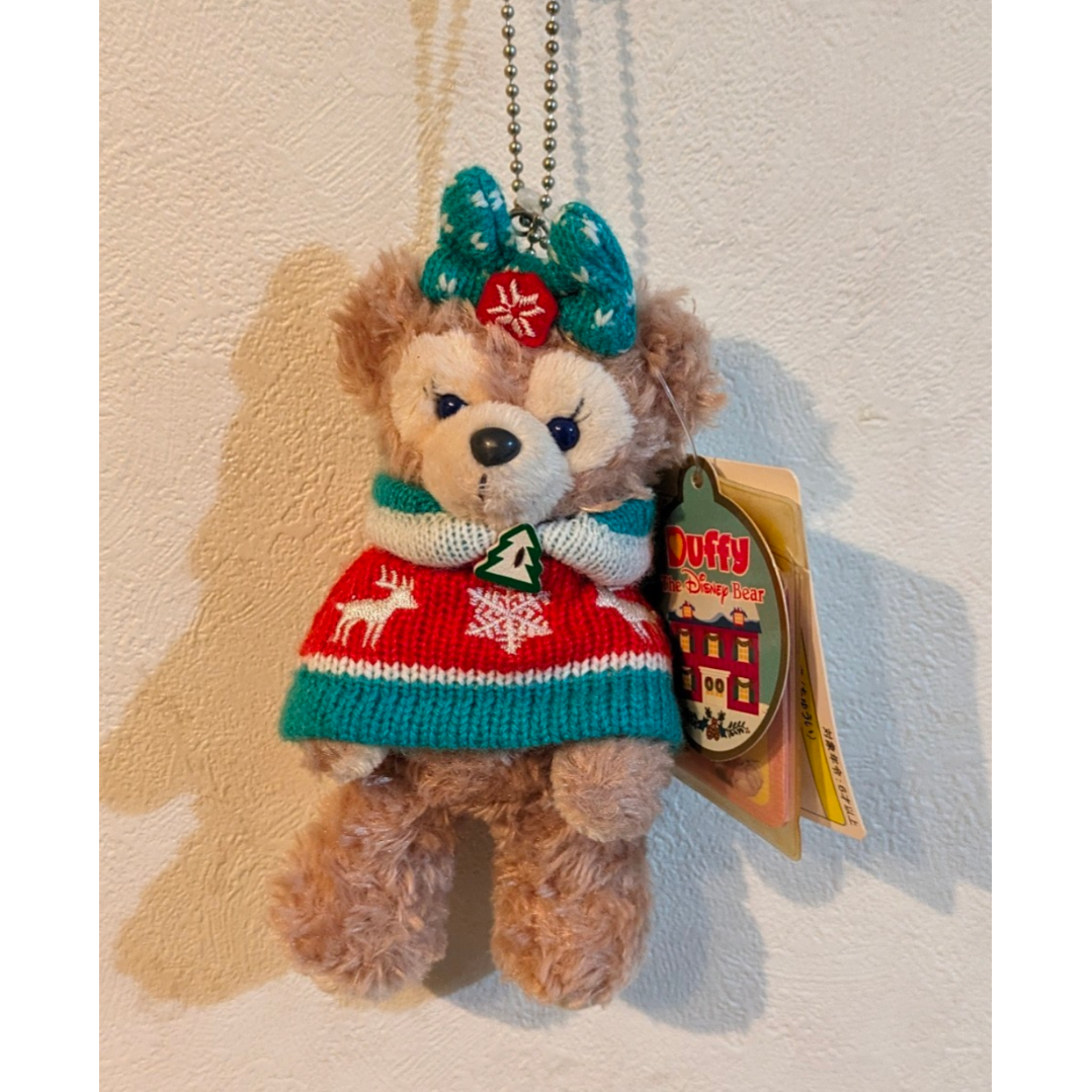 ダッフィー シェリーメイ ぬいぐるみバッジ クリスマス・ウィッシュ