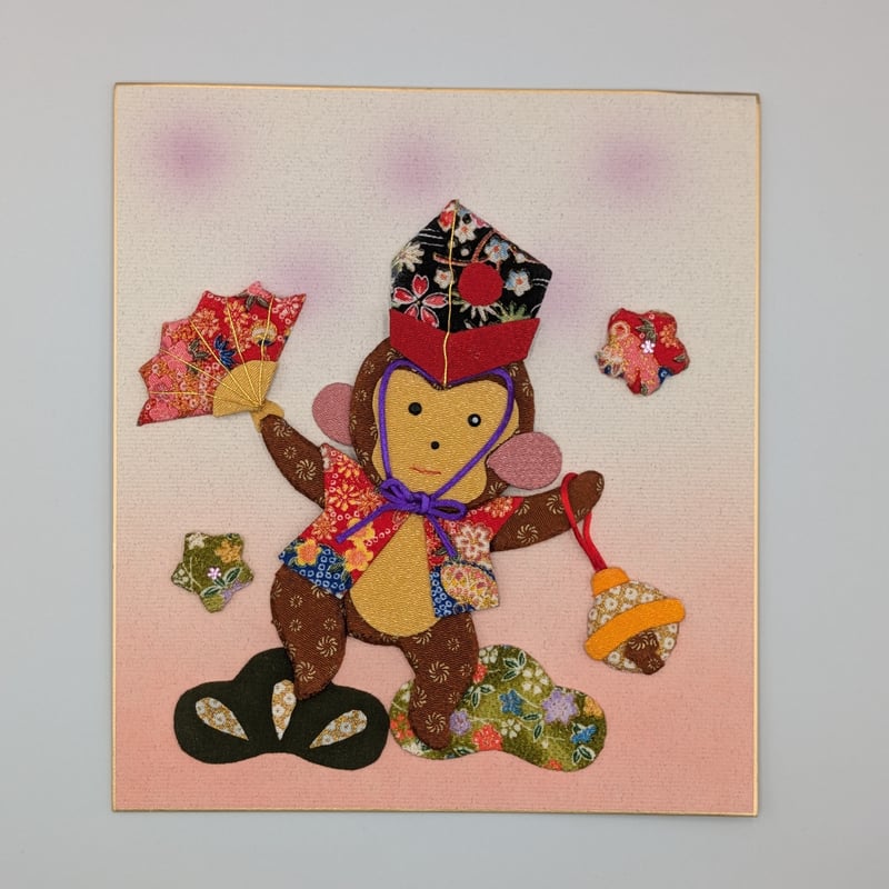 押し絵　押絵 押し絵、十二支 切り合わ