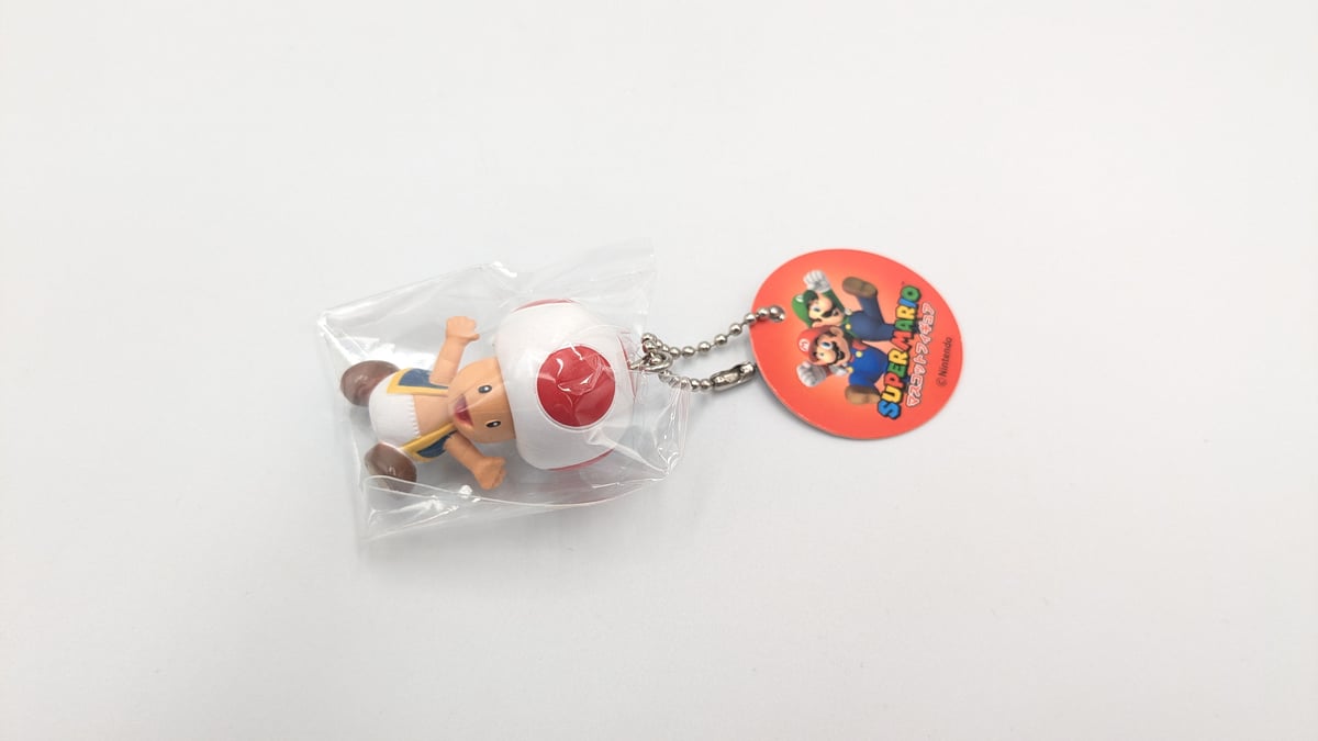 スーパーマリオブラザーズ マリオ キーホルダー ゲッソー ファイヤー
