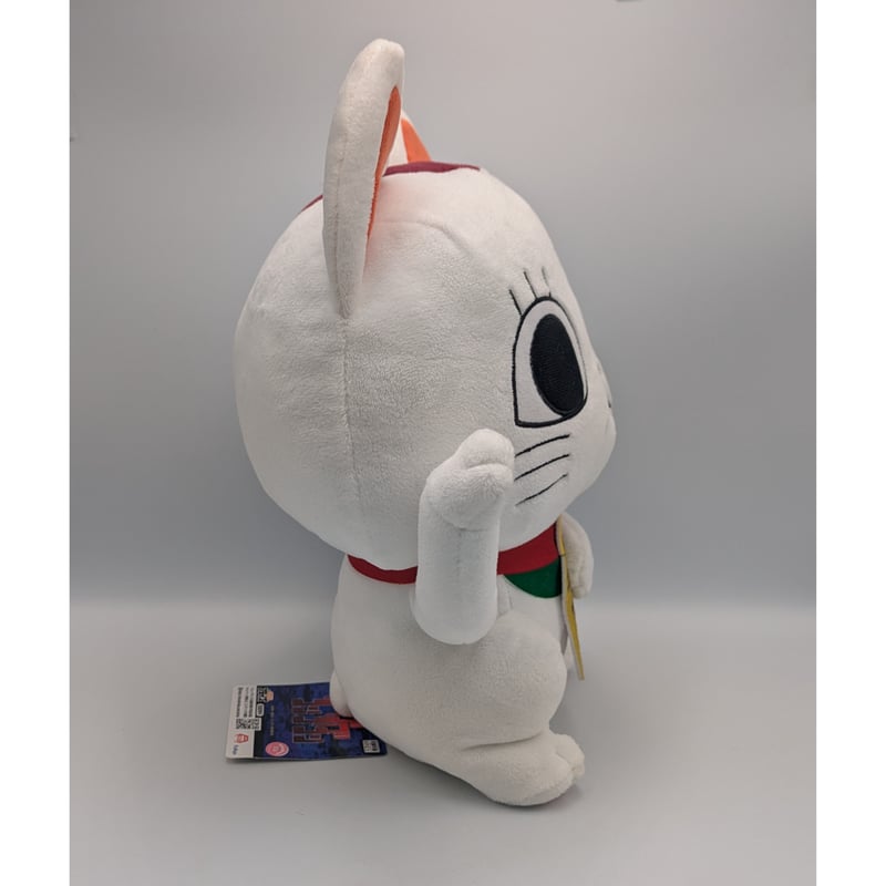 ダンダダン M ぬいぐるみ ターボババア 招き猫 ジト目 ① ダンダダン Mぬいぐるみ“ターボババア（招き猫）” – プライズハウス