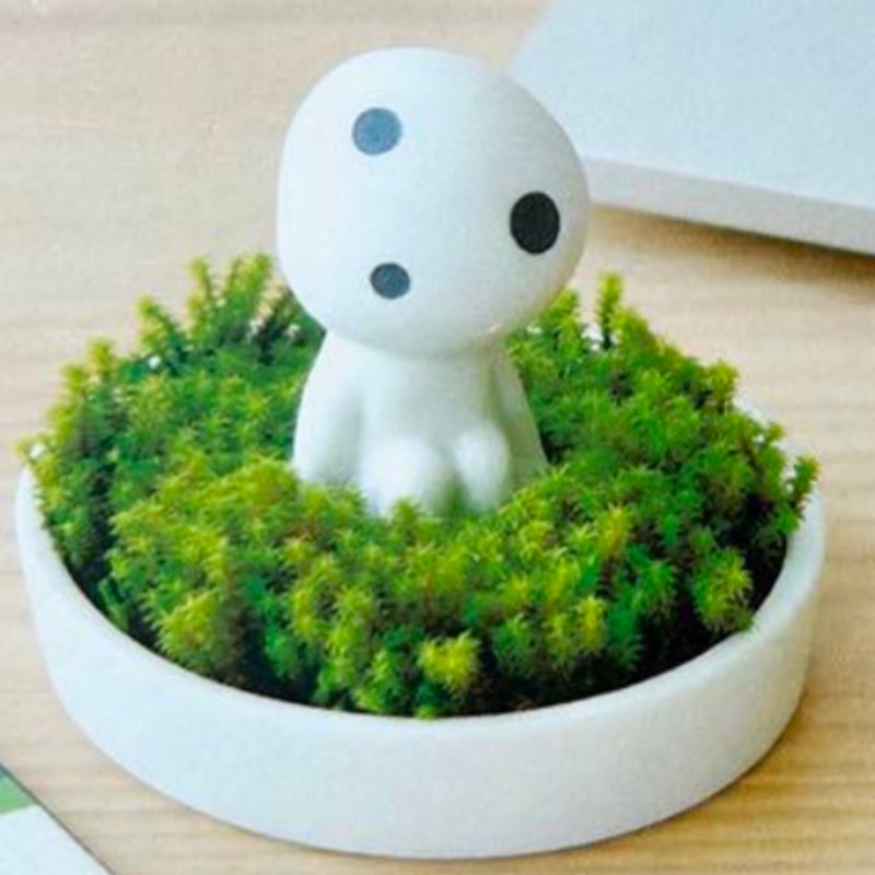 ジブリパーク もののけ姫 コダマ 苔栽培鑑賞セット | よしつねの