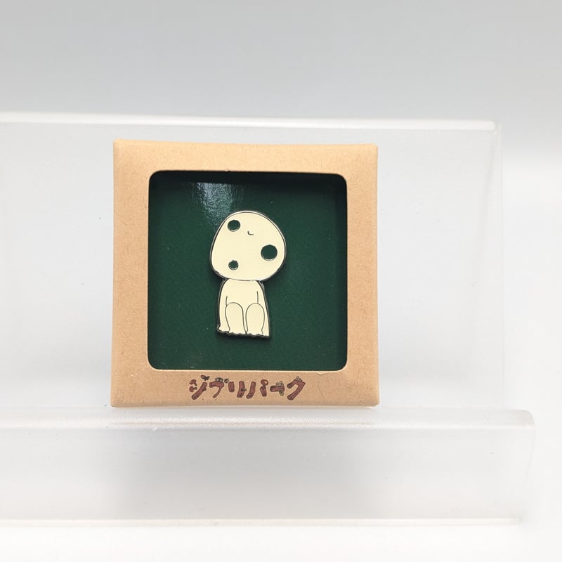 ジブリパーク限定 ピンバッジ 2種セット もののけ姫 サン土面 コダマ