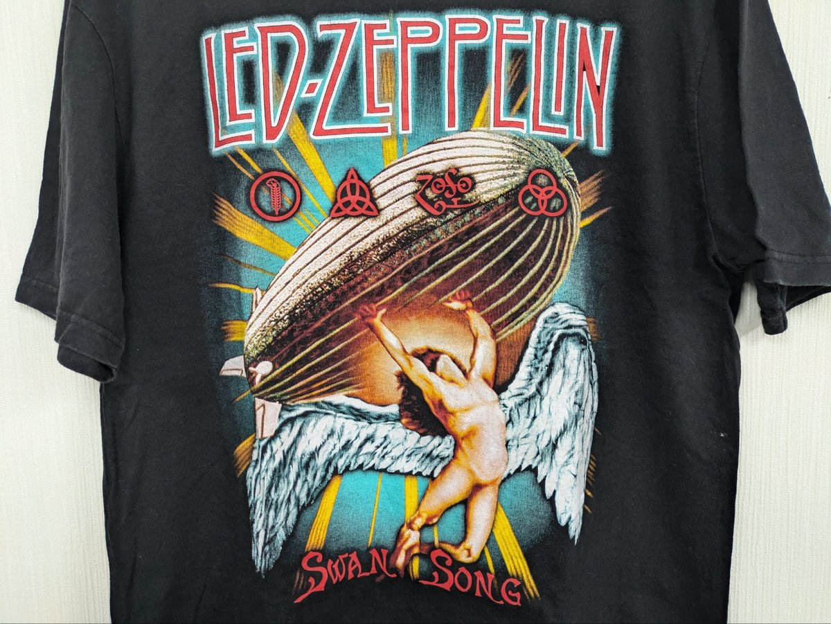 新品未着用【レッド・ツェッペリン】Tシャツ① Sサイズ LED ZEPPELIN レッドツェッペリン バンドTシャツ Sサイズ 半袖