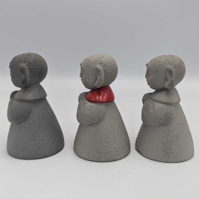 お地蔵さん 陶器製 置物 ミニチュア 5.5㎝ | よしつねの秘密基地