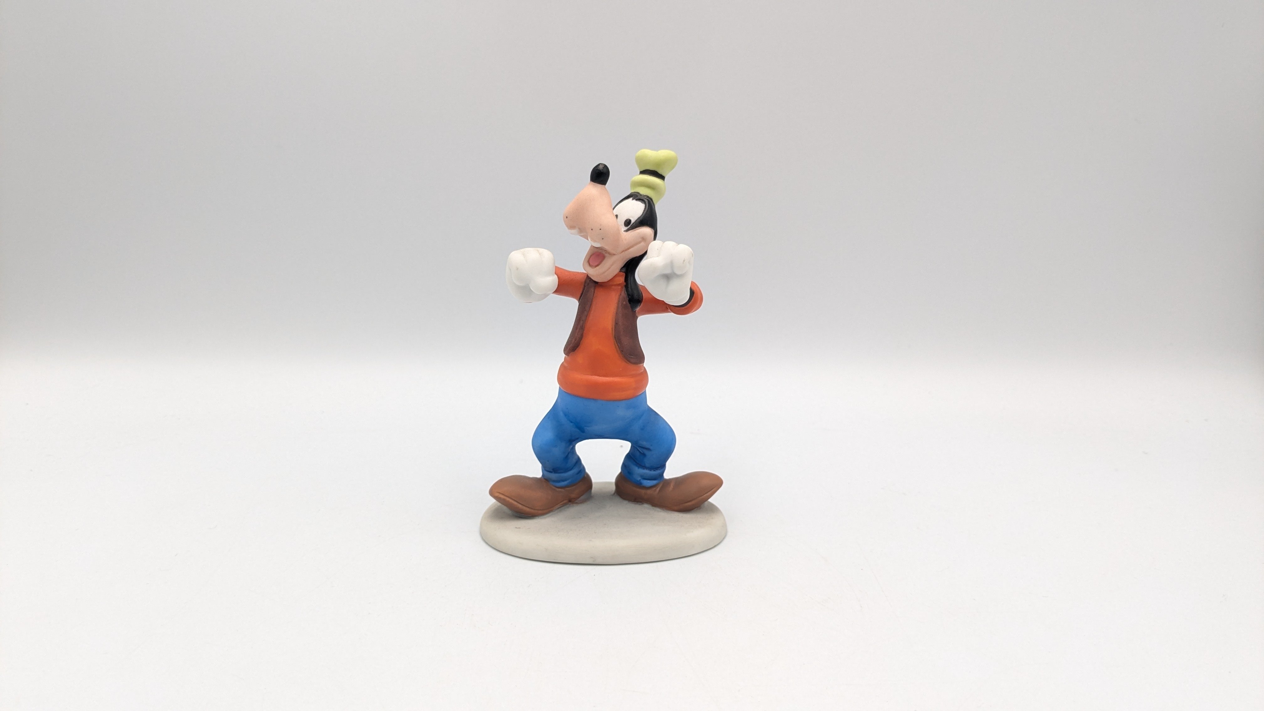 ディズニー グーフィー フィギュア 置物 レトロ Disney サンキョー
