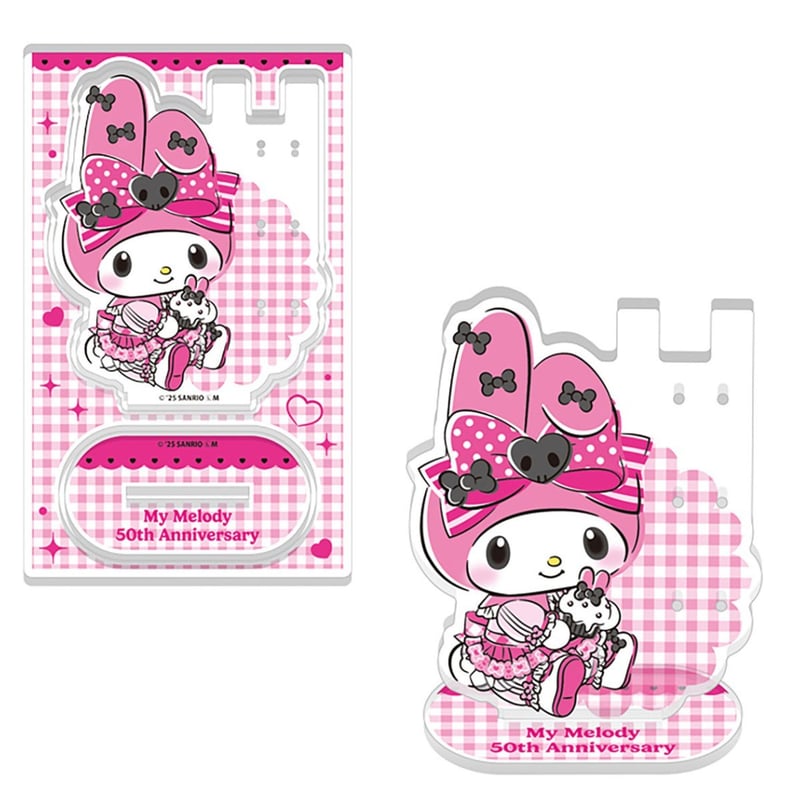 マイメロディ ジオラマアクセサリースタンド MY MELODY My Melody ♥ Kuromi 50th & 20th Anniversariesアクリルアクセサリー