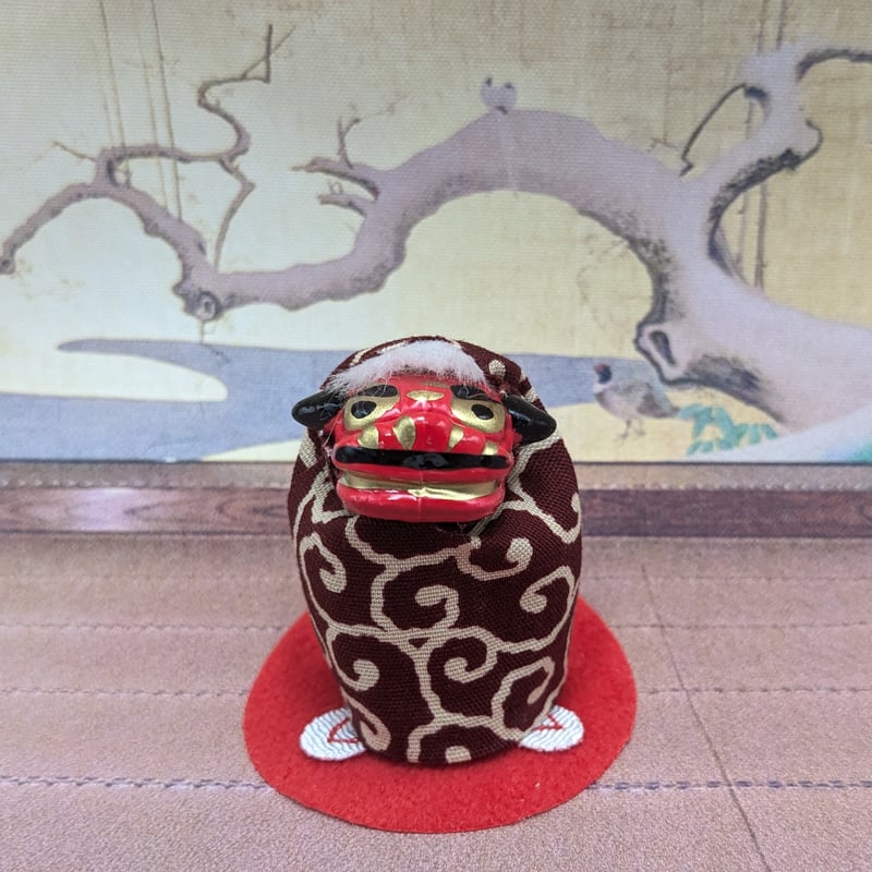 鋳銅製 、芳山作、子供と獅子舞の置物 鋳銅製 、芳山作、子供と獅子舞の置物 鋳銅製 、芳山作、子供と