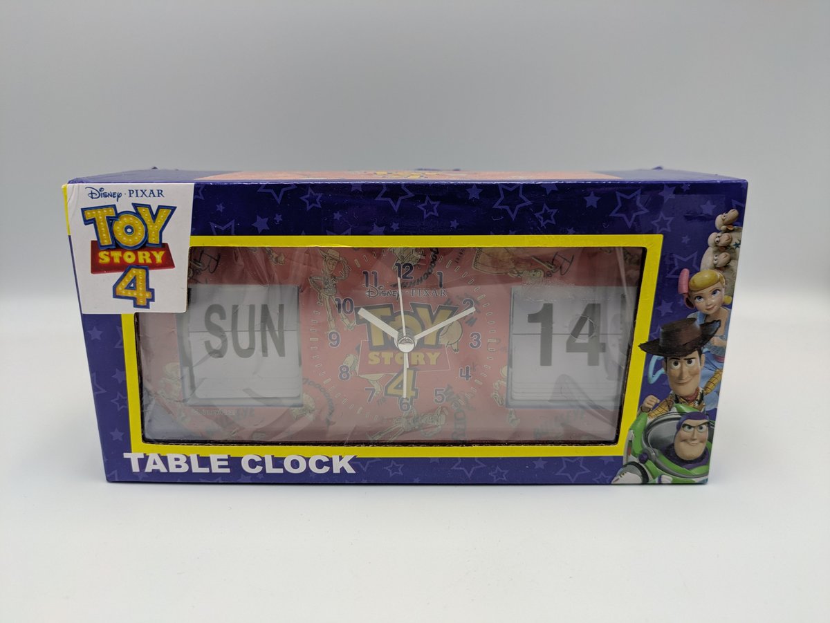 トイ・ストーリー 置き時計 テーブルクロック 日めくり 曜日めくり