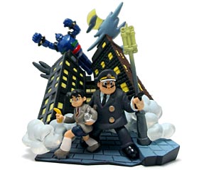 タイムスリップグリコ 鉄人28号編 アクション＆ビネット フィギュア