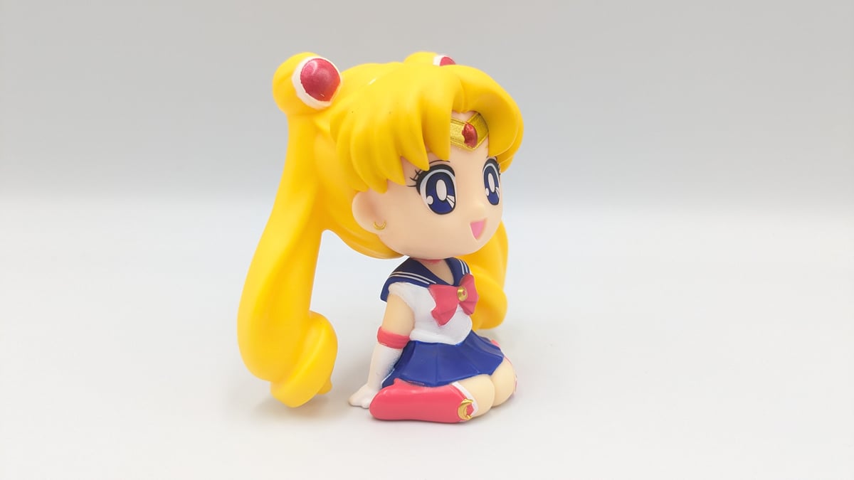 美少女戦士セーラームーン　ミニフィギュア　月野うさぎ　２点セット BANPRESTO 劇場版 美少女戦士セーラームーン Eternal Q posket