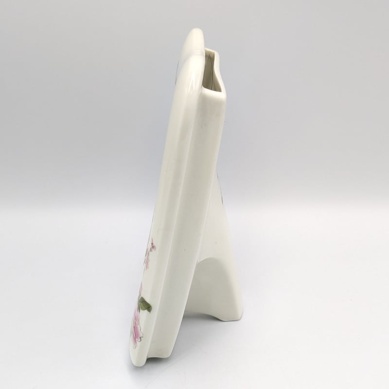 写真立て フォトフレーム アンティーク レトロ 陶器 花鳥 | よしつねの