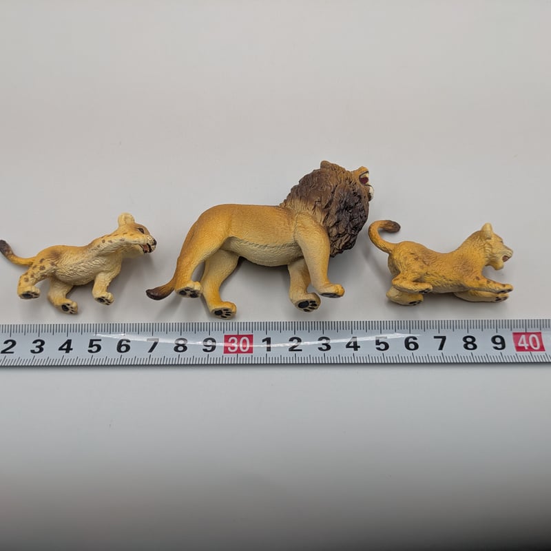 リーメント 地球まるごと！ 動物フィギュア図鑑 ライオン