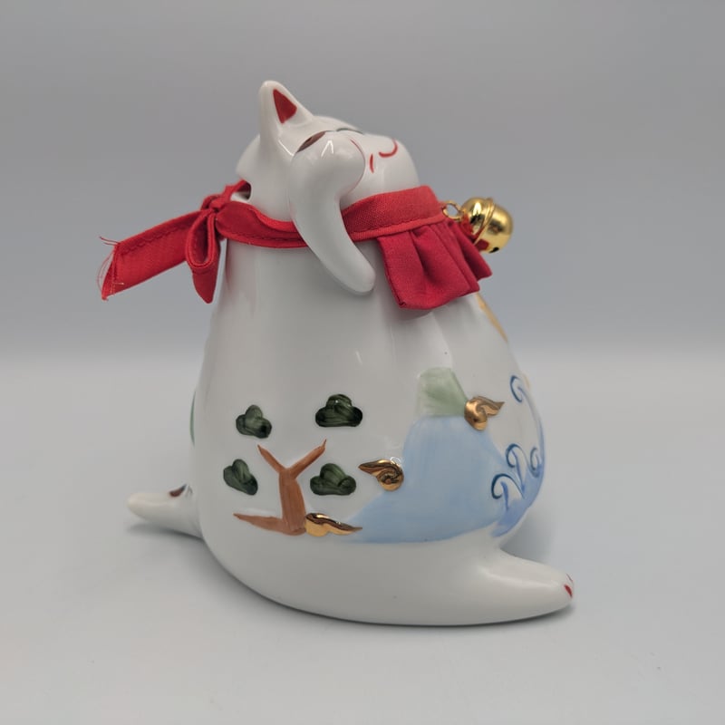 猫舎　招き猫　貯金箱　陶器　置物　最終値下げ 猫舎 道楽堂本舗 招き猫の貯金箱 小 | よしつねの秘密基地