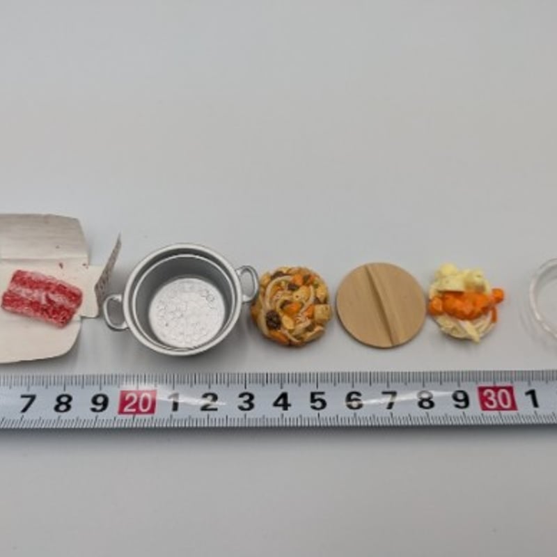 リーメント お母さん家計簿 肉じゃが ぷちサンプル 食品サンプル 