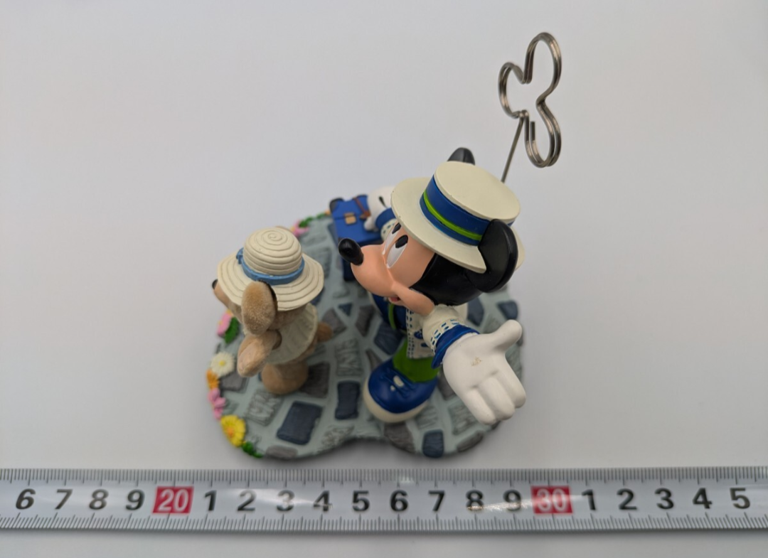 ディズニー　リゾートクルーザー　スプリングマスコット　ミッキー　車　メモスタンド ディズニーリゾートクルーザースプリングマスコットミッキー車