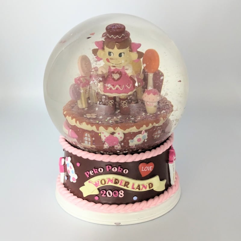 ペコちゃん オリジナルウォーターボール 不二家 非売品 スノードーム