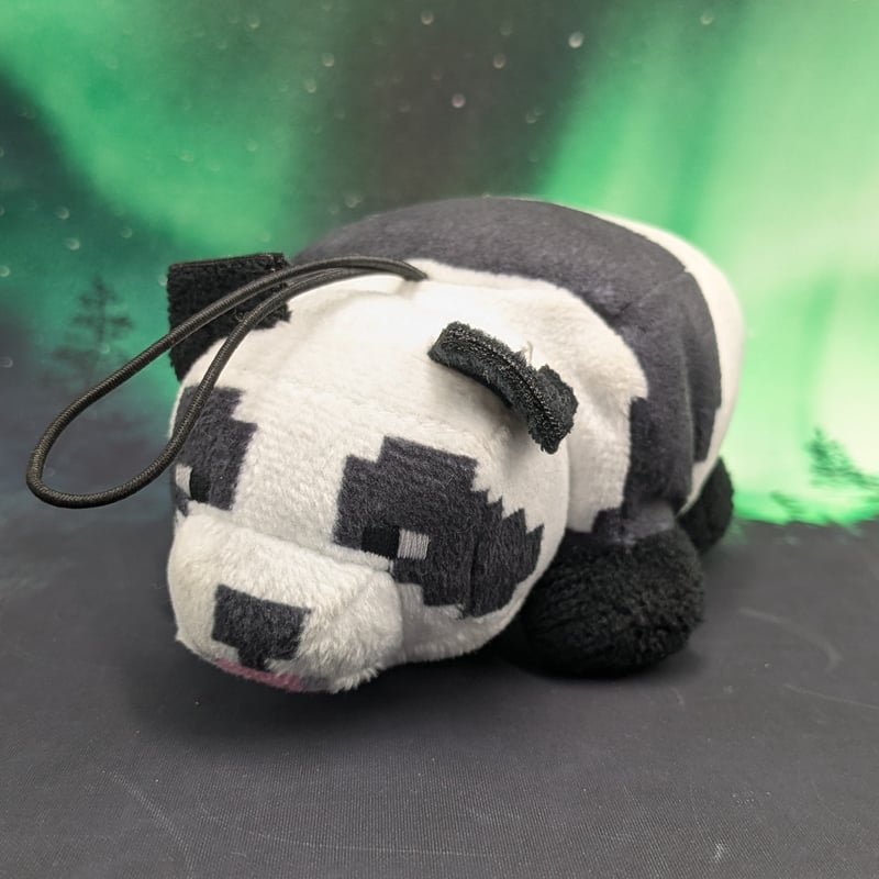 マインクラフト マイクラ パンダ ぬいぐるみ マスコットキーホルダー