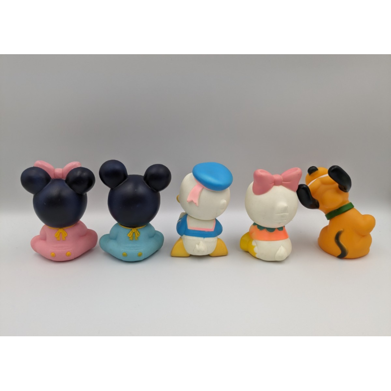 ディズニー スクイーズ ヤングエポック レトロ 1990年代 ソフビ 希少