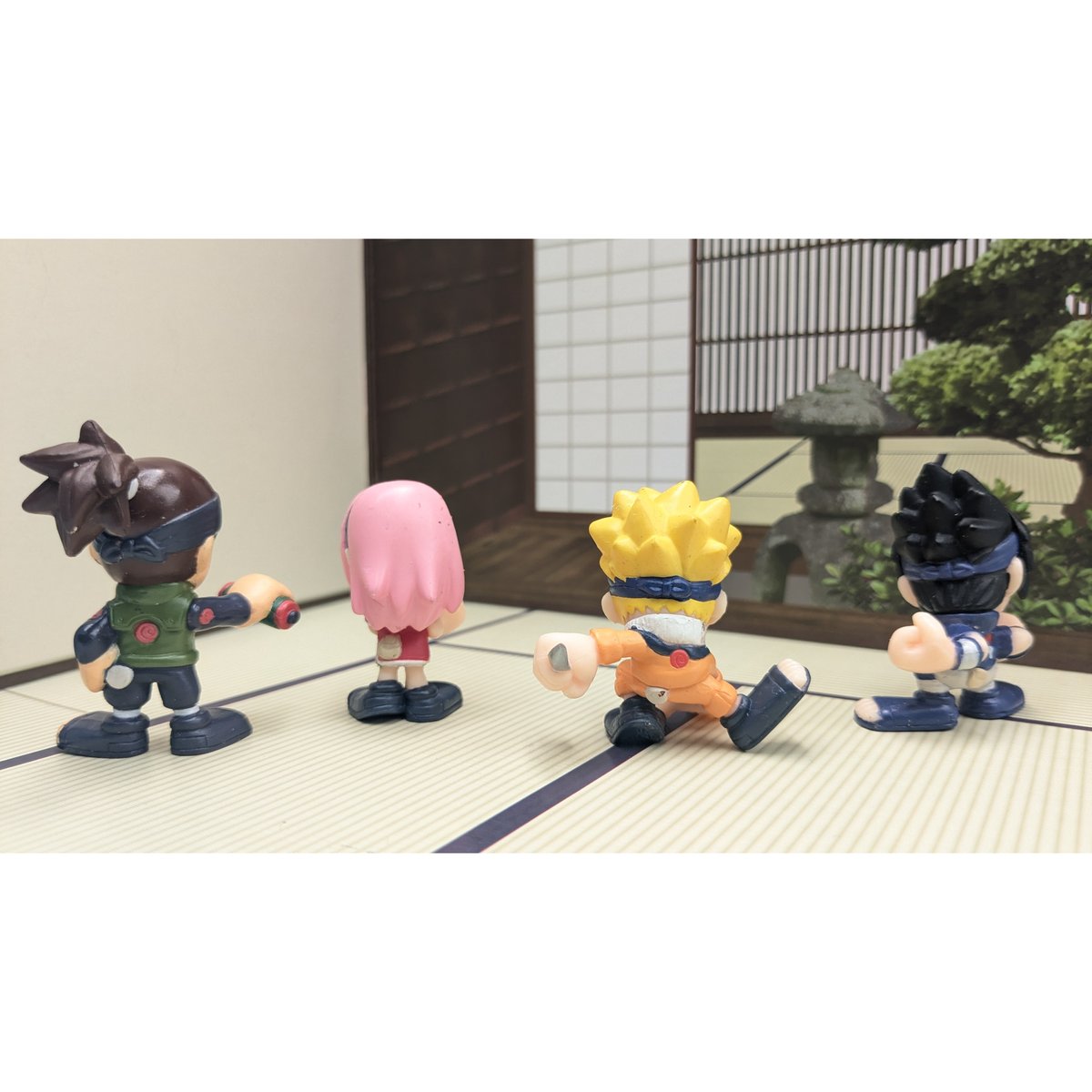 NARUTO ナルト ミニフィギュア 4種セット | よしつねの秘密基地