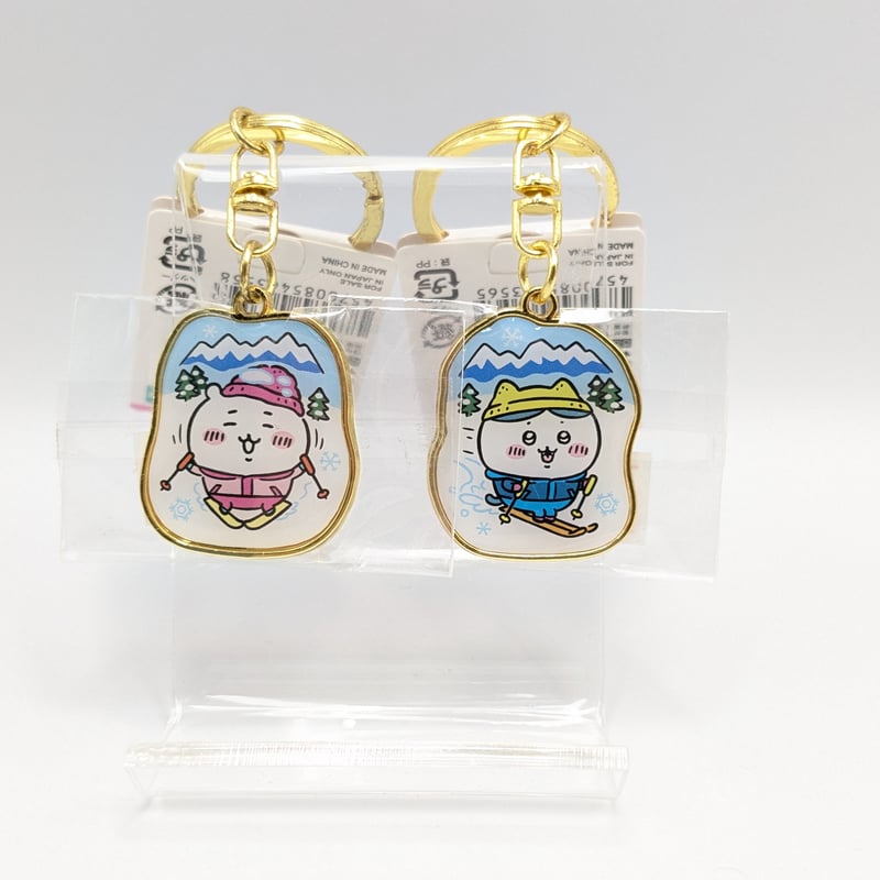 ちいかわ ご当地キーホルダー リゾート限定 スキー ハチワレ ちいかわ
