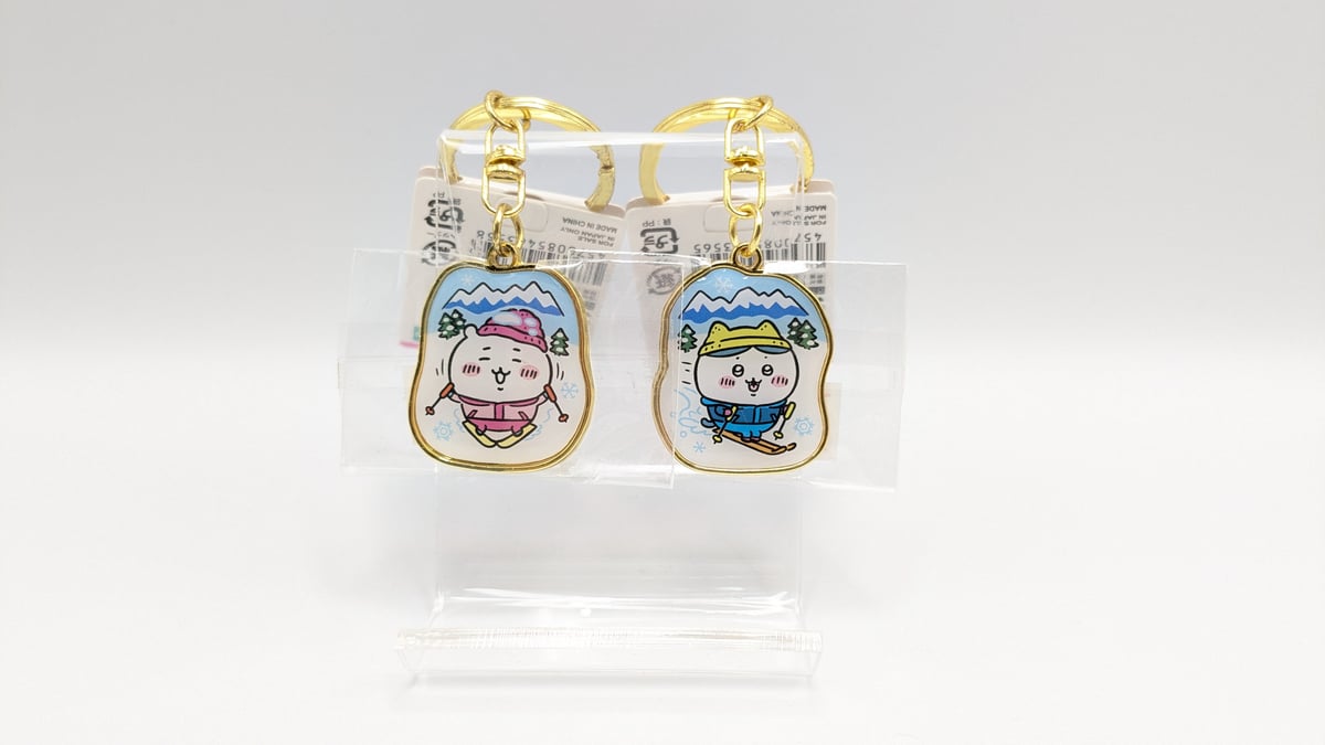 ちいかわ ご当地キーホルダー リゾート限定 スキー ハチワレ ちいかわ