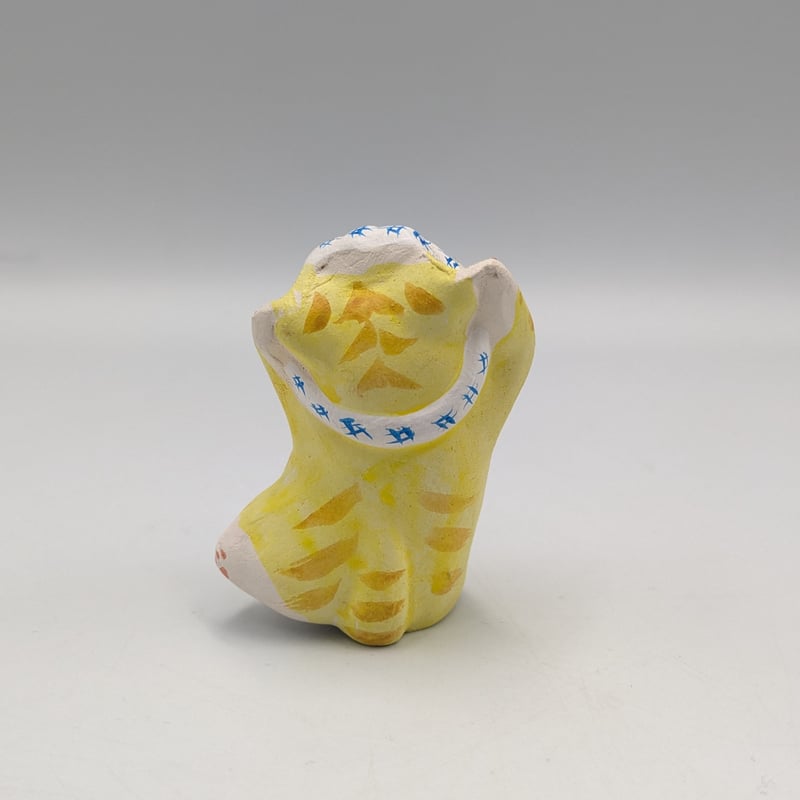 縁起物 もりわじん うきまご 猫 置物 招き猫 作家作品 | よしつねの