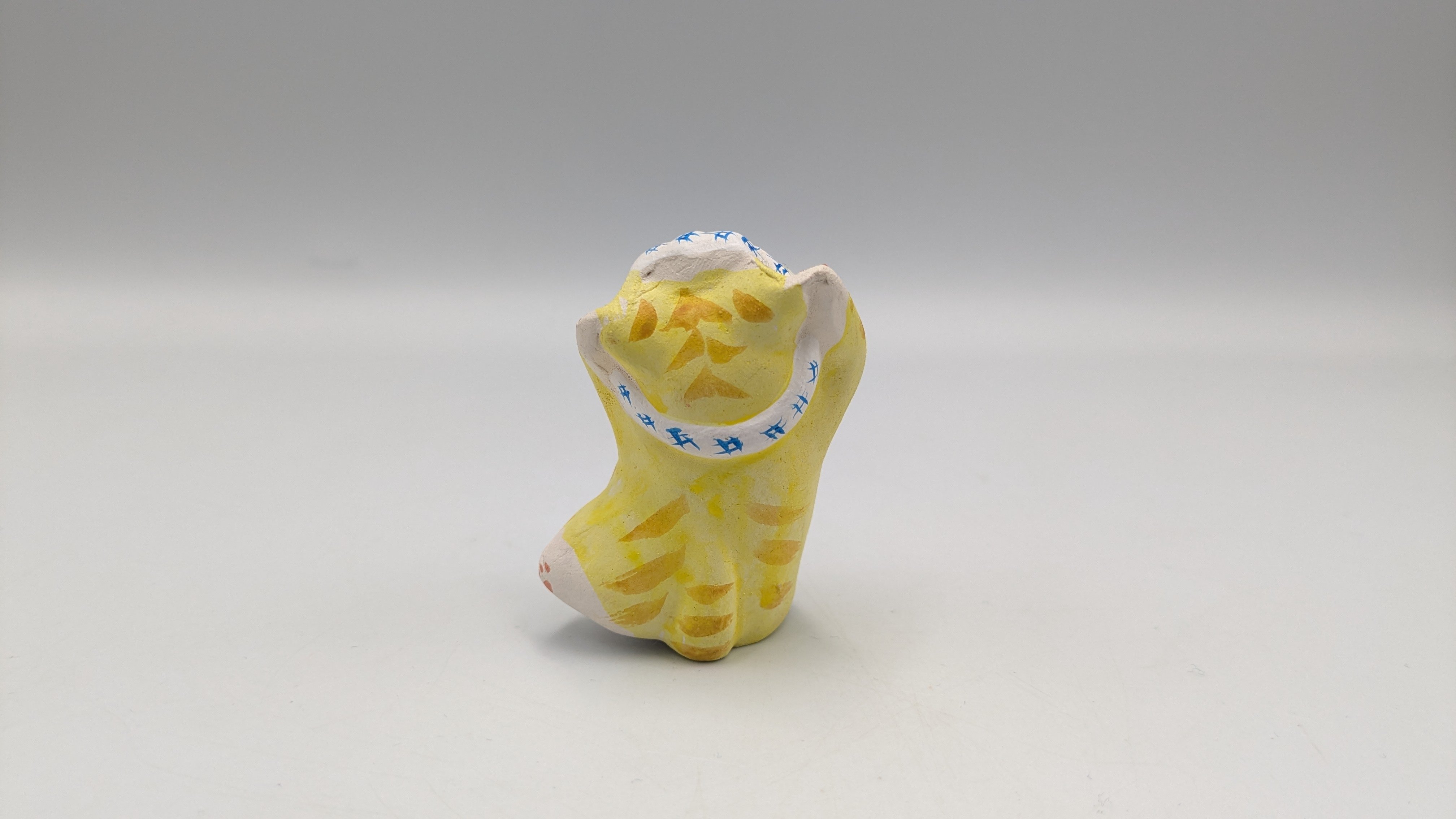 縁起物 もりわじん うきまご 猫 置物 招き猫 作家作品 | よしつねの