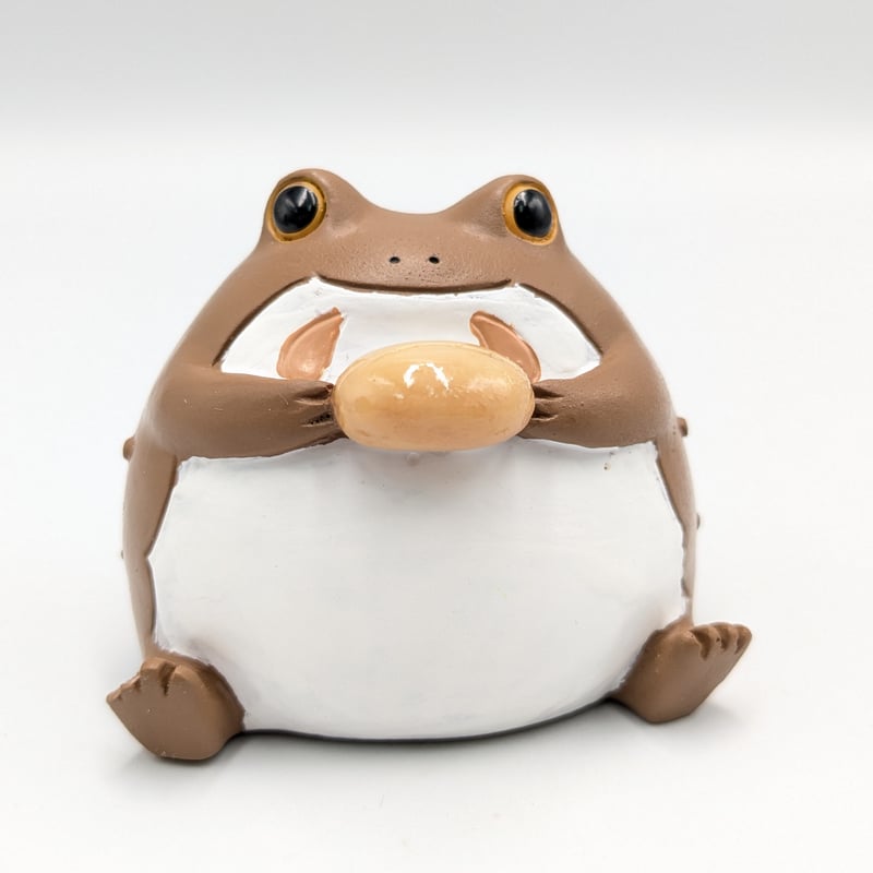 コポー COPEAU お団子を持つアメフクラカエル カエル 置物 インテリア