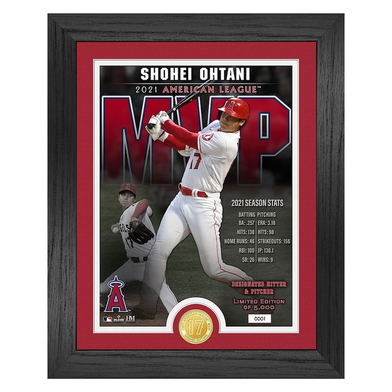 大谷翔平 ア・リーグ MVP 記念コイン