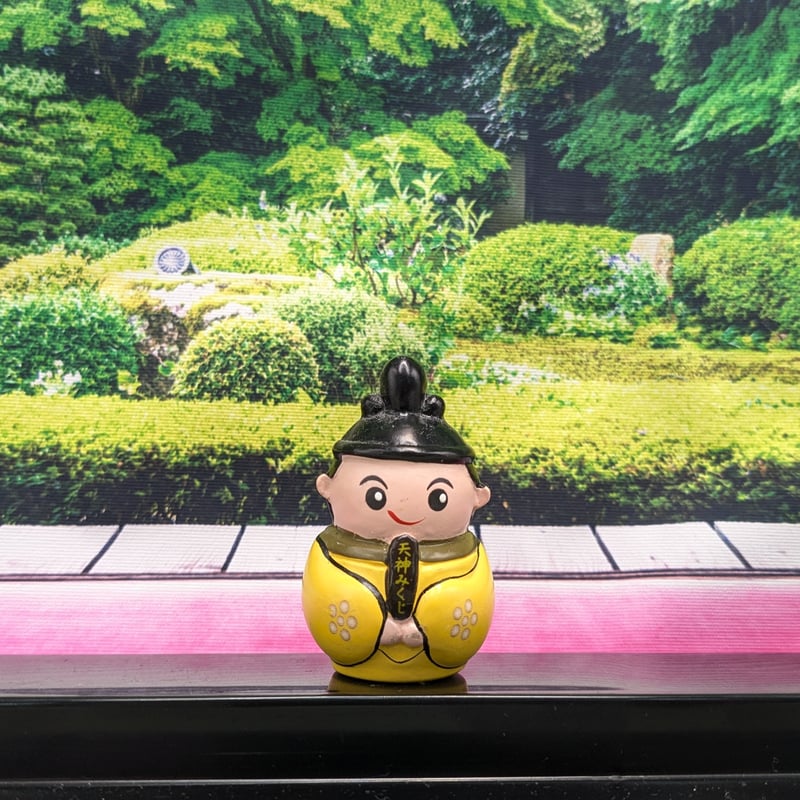 うえのえみ　ようせいおみくじ くもり　ちび人形 上野天満宮 天神みくじ 人形 おみくじナシ | よしつねの秘密基地